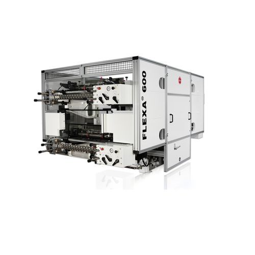 Impressora flexográfica em linha - FLEXA 600 - WINDMÖLLER & HÖLSCHER - de 6 cores / para filme plástico
