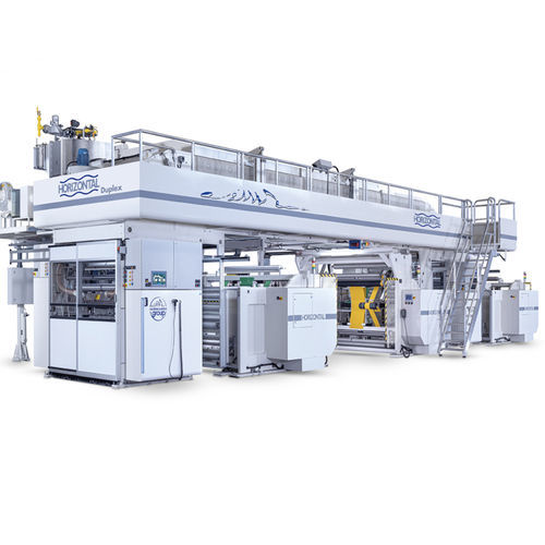 Máquina de laminar de rolo a rolo - Duplex Combi Horizontal - NORDMECCANICA