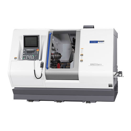 Torno tipo suíço CNC - BNE51/65MYY - CITIZEN MACHINERY MIYANO CO.,LTD - de 3 eixos / de dois fusos / 24 ferramentas