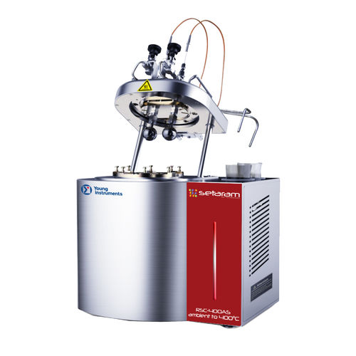 Analisador de gás - RSC 400 AS - Setaram - de temperatura / de pressão / resistência térmica