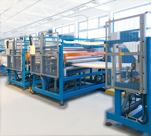 Máquina de laminar para folhas de espuma - FAP Srl