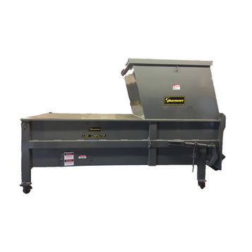 Compactador de resíduos mistos - C300 - Harmony Europe - estacionário / horizontal / com abertura superior