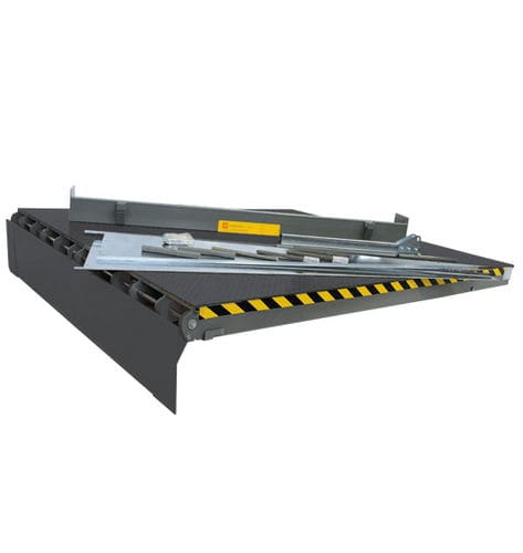 Rampa niveladora para plataforma - Campisa - fixa / hidráulica / galvanizada