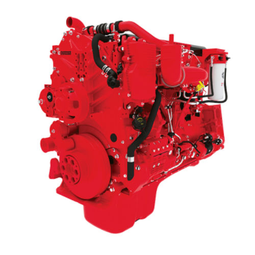 Motor a diesel - QSX15 - Cummins Inc. - de 6 cilindros / turbo / para o setor da construção