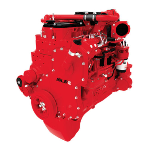 Motor a diesel - ISL9 (2013) - Cummins Inc. - de 6 cilindros / turbo / para bomba anti-incêndio
