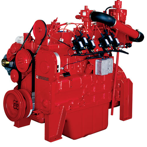 Motor a diesel - GTA8.3SLB  - Cummins Inc. - a gás natural / de 6 cilindros / turbo