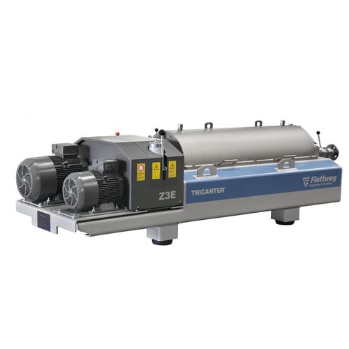 Decanter trifásico - Z3E - Flottweg SE - para a indústria alimentícia / para a indústria química / para águas residuais