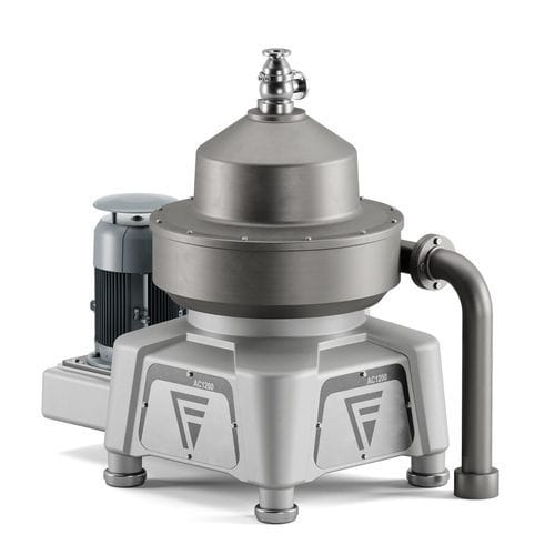 Separador de líquidos - AC series - Flottweg SE - bifásico / para a indústria alimentícia / para a indústria química