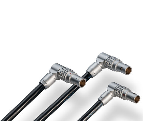 Conector ajustável - ANGLISSIMO - LEMO - de dados / de ângulo reto / em T