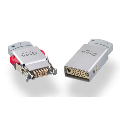 Conector de alta tensão - REDEL K/S Series - LEMO - de alimentação elétrica / retangular / de crimpar