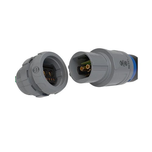 Conector de dados - REDEL MP Series - LEMO - de alimentação elétrica / óptico / híbrido