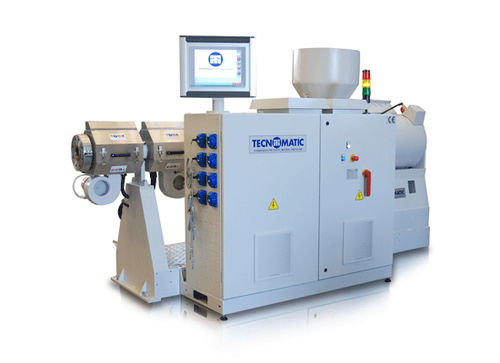 Extrusora de rosca única - DN 45 - 75 | ZEUS - Tecnomatic - para PE