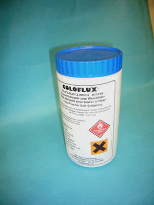 Liga de brasagem fraca pasta - Coloflux® - Spirig Ernest