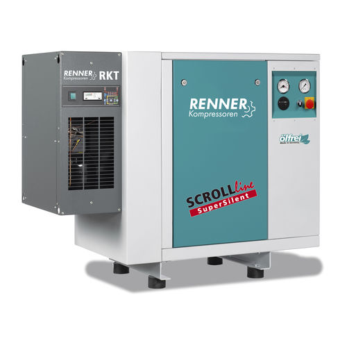 Compressor tipo Scroll - SLK-S series - RENNER Kompressoren - de ar / com motor elétrico / estacionário