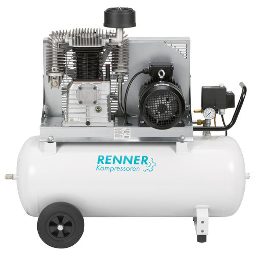 Compressor de pistão - REKO 350W/22 - RENNER Kompressoren - de ar / com motor elétrico / com rodas
