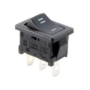 Chave gangorra - KB06648 series - OMEGA FUSIBILI - unipolar / com iluminação / on/off