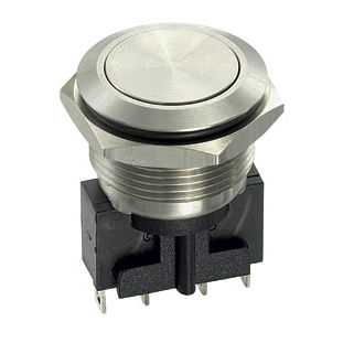 Botão de comando de mola - MP0031 series - OMEGA FUSIBILI - antivandalismo / IP66 / em aço inoxidável
