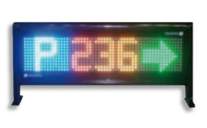 Display matriz de pontos - 24 V, 22 W | DX-VMS-P - CIRCONTROL SA - de 7 segmentos / de 3 dígitos / eletrônico