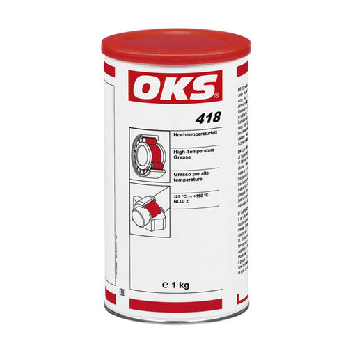 Graxa de lubrificação - 418 - OKS Spezialschmierstoffe GmbH - à base de óleo mineral / de bissulfeto de molibdênio / para rolamentos