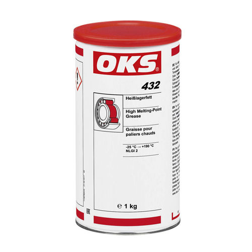 Graxa de lubrificação - 432 - OKS Spezialschmierstoffe GmbH - à base de óleo mineral / de complexo de alumínio / para rolamentos