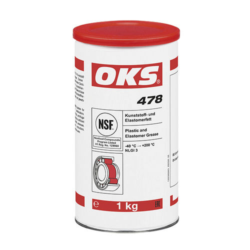Graxa de lubrificação - 478  - OKS Spezialschmierstoffe GmbH - de vedação / para plásticos / para a indústria automotiva