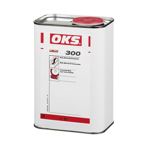 Óleo de lubrificação - 300  - OKS Spezialschmierstoffe GmbH - à base de óleo mineral / de bissulfeto de molibdênio / para engrenagens