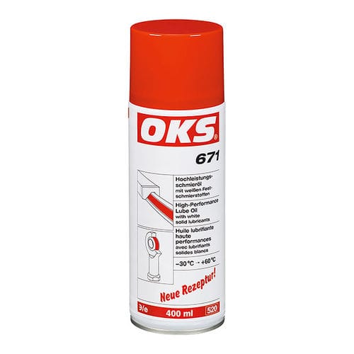 Óleo de lubrificação - 671 - OKS Spezialschmierstoffe GmbH - à base de óleo mineral / para transportador / para a indústria química