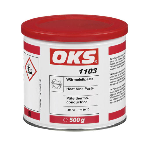 Pasta térmica - 1103  - OKS Spezialschmierstoffe GmbH - em silicone / para equipamento elétrico