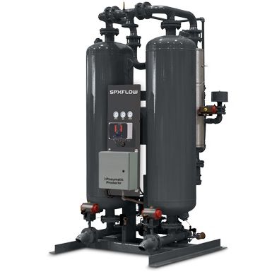 Secador de ar comprimido por adsorção com recuperação do calor de compressão - PHD series  - Pneumatic Products - fonte externa de calor