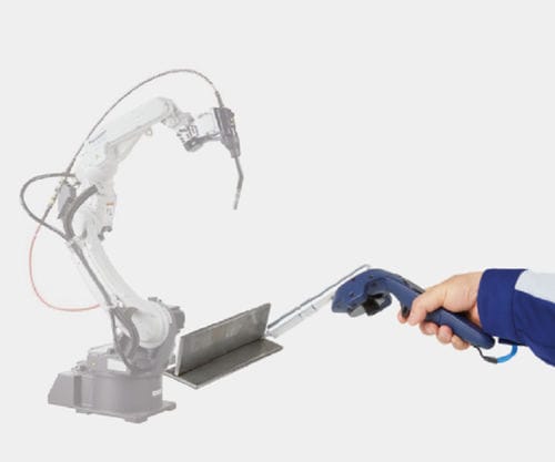 Sistema de programação de robô virtual - VRPS - Panasonic Robot & Welding system solutions - para operações de soldagem