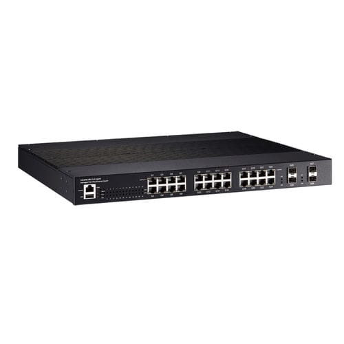 Switch de rede gerenciável - JetNet 6728G - Korenix Technology - 28 portas / Gigabit Ethernet / de nível 2