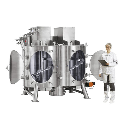 Misturador tipo ribbon - HM - amixon GmbH - vertical / de batelada / de pós