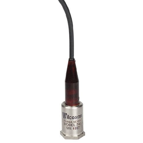 Sensor de aceleração aquático - 746   - Wilcoxon Sensing Technologies - IEPE / sensibilidade / IP68