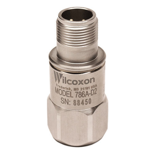 Sensor de aceleração IEPE - 786A-D2 - Wilcoxon Sensing Technologies - industrial / sensibilidade / para uso geral