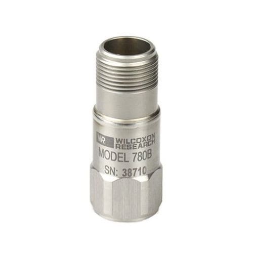 Sensor de vibração dinâmico - 780B - Wilcoxon Sensing Technologies - para uso geral / compacto / robusto