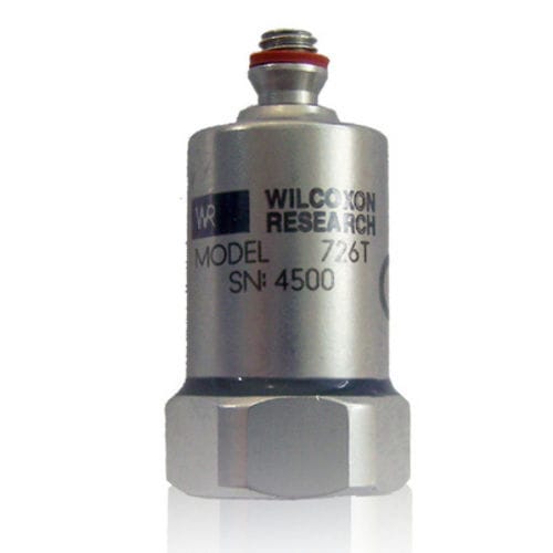 Sensor de aceleração IEPE - 726T - Wilcoxon Sensing Technologies - compacto / sensibilidade