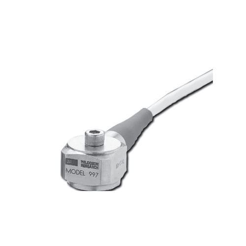 Sensor de aceleração de alta frequência - 997 - Wilcoxon Sensing Technologies - de pequenas dimensões / hermético / sensibilidade