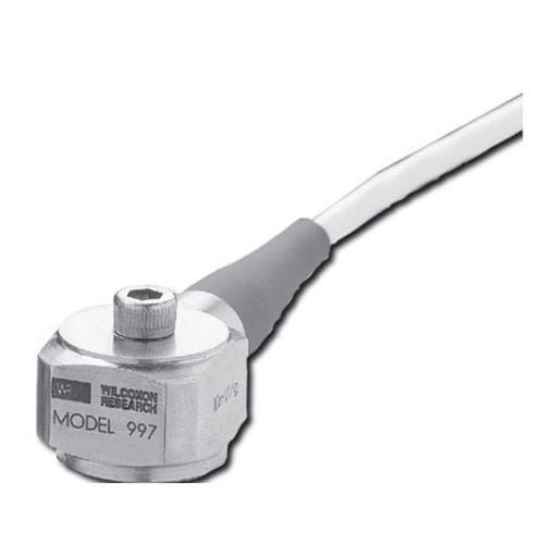 Sensor de aceleração de alta frequência - 997-M4 - Wilcoxon Sensing Technologies - compacto / sensibilidade