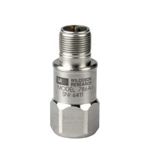 Sensor de aceleração de alta frequência - 786A-I - Wilcoxon Sensing Technologies - IEPE / hermético / aplicações
