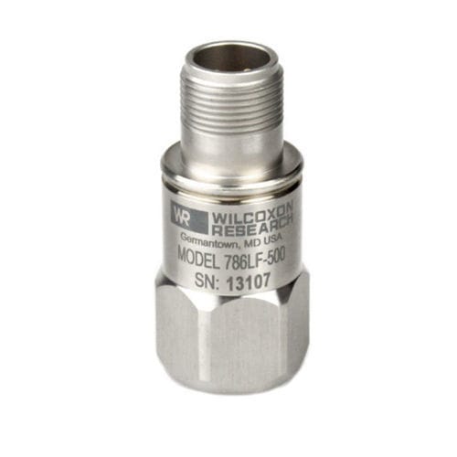 Sensor de aceleração de baixa frequência - 786LF series - Wilcoxon Sensing Technologies - IEPE / de alta sensibilidade