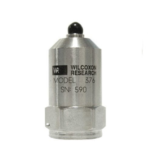 Sensor de aceleração para altas temperaturas - 376 - Wilcoxon Sensing Technologies - IEPE / de alta sensibilidade