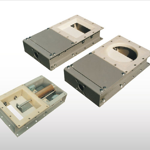 Válvula deslizante - VL series - WAMGROUP S.p.A - com acionamento pneumático / de controle de vazão / com flange dupla