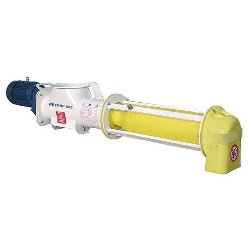 Misturador de parafuso cônico - WETMIX® V05 - WAMGROUP S.p.A - horizontal / contínuo / para líquidos