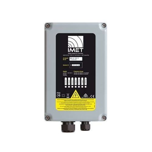 Receptor rádio - L DC - IMET Radio Remote Control - para aplicações AC e DC / RS232 / barramento CAN