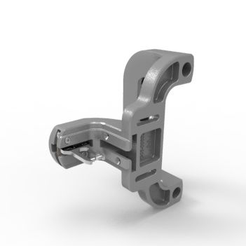 Puxador com acionador integrado - TAH - Fortress Interlocks