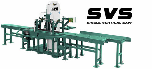 Serra de fita - 184" | SVS - Wood-Mizer - vertical / para madeira / automática