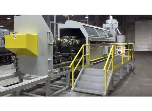 Máquina de limpeza por sopro de ar - LS Industries - manual / contínua