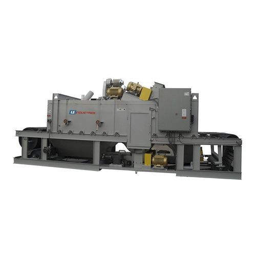 Jateadora de granalha de esteira - MBB 60×24 - LS Industries - para metais / automática