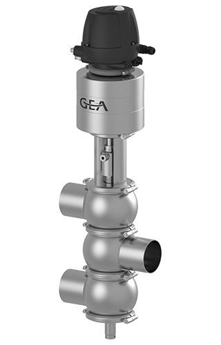 Válvula de retenção alternadora - VARIVENT® Y series - GEA Tuchenhagen