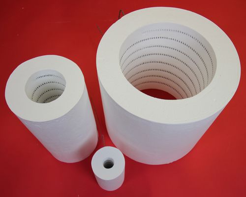 Resistência de aquecimento tubular - CX15 series - ZIRCAR  Ceramics - em fibra cerâmica / sob medida